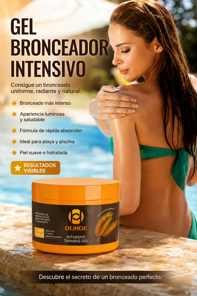 Gel Bronceador Intensivo OUHOE 150g