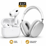 Pack AirPods P9 + AirPods Blancos