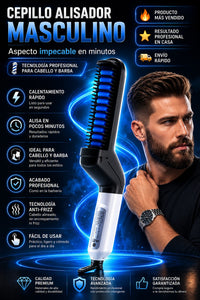 Cepillo alisador para hombres.